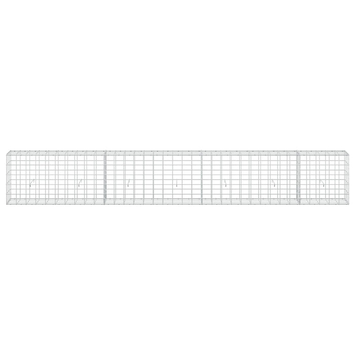 Gabion cu Fir de 3,5 mm și Plasă de 10x10 cm 350x30x50 cm WALTI