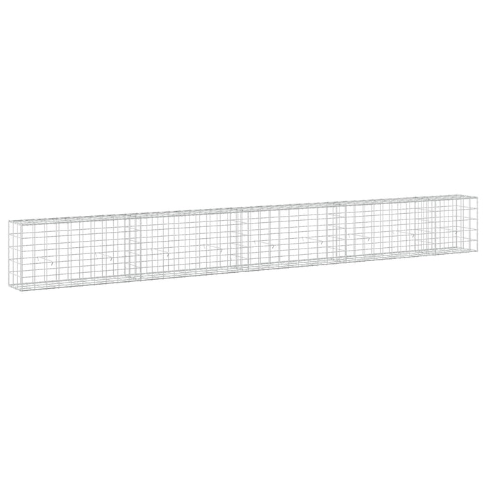 Gabion cu Fir de 3,5 mm și Plasă de 10x10 cm 450x30x50 cm WALTI
