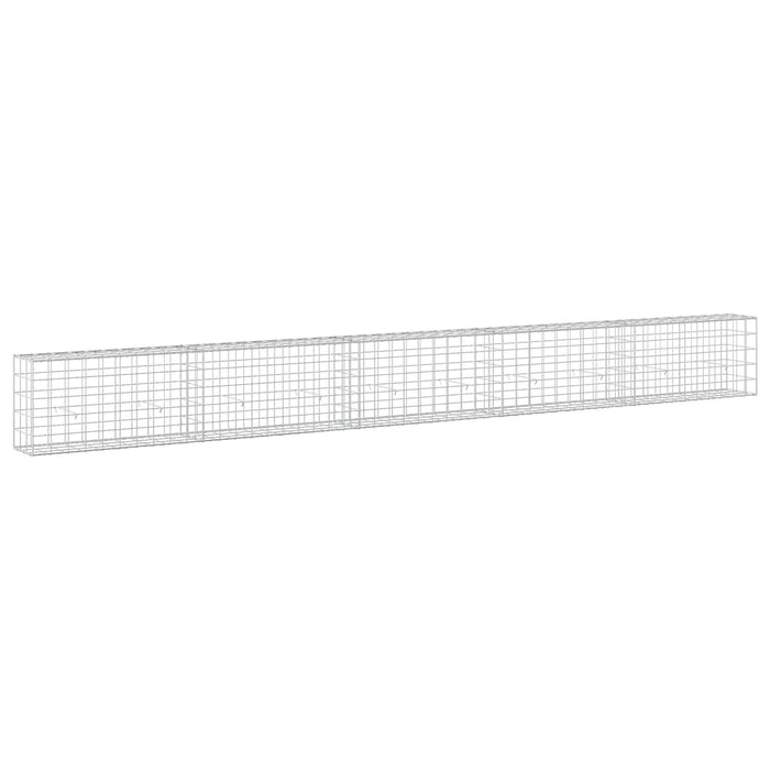 Gabion cu Fir de 3,5 mm și Plasă de 10x10 cm 500x30x50 cm WALTI