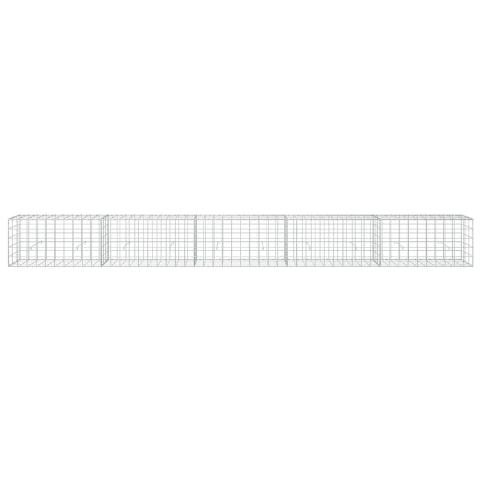 Gabion cu Fir de 3,5 mm și Plasă de 10x10 cm 500x30x50 cm WALTI