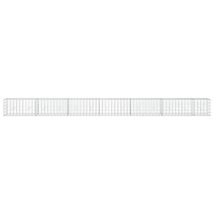 Gabion cu Fir de 3,5 mm și Plasă de 10x10 cm 650x30x50 cm WALTI