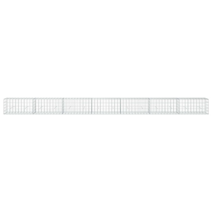 Gabion cu Fir de 3,5 mm și Plasă de 10x10 cm 700x30x50 cm WALTI