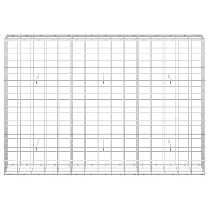 Gabion cu Fir de 3,5 mm și Plasă de 10x10 cm 150x30x100 cm WALTI