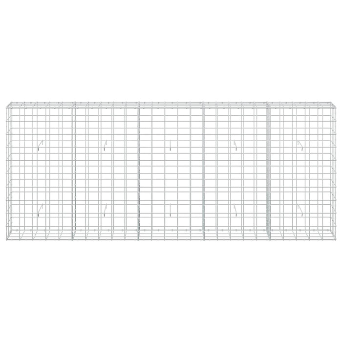 Gabion cu Fir de 3,5 mm și Plasă de 10x10 cm 250x30x100 cm WALTI