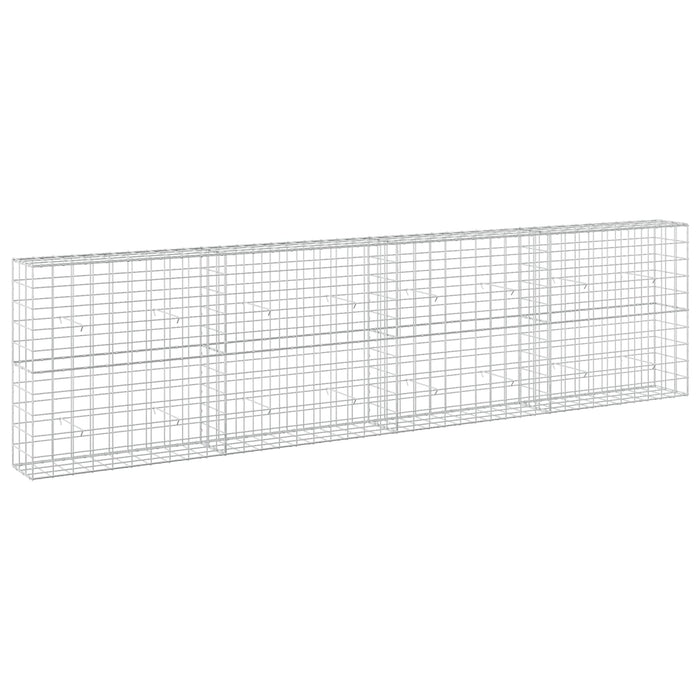Gabion cu Fir de 3,5 mm și Plasă de 10x10 cm 400x30x100 cm WALTI