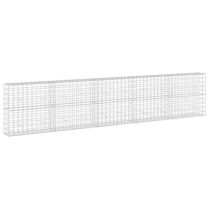 Gabion cu Fir de 3,5 mm și Plasă de 10x10 cm 500x30x100 cm WALTI