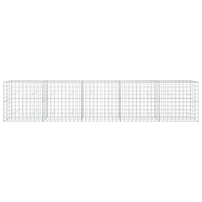 Gabion cu Fir de 3,5 mm și Plasă de 10x10 cm 500x30x100 cm WALTI