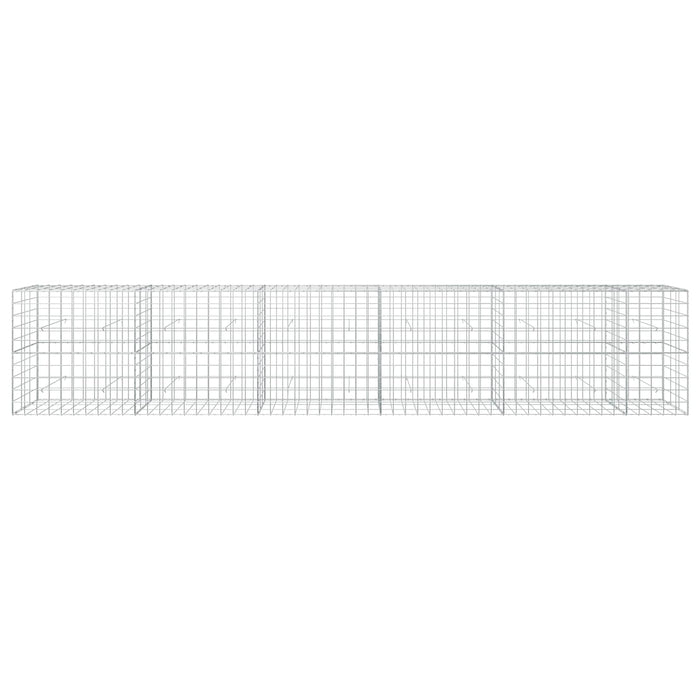 Gabion cu Fir de 3,5 mm și Plasă de 10x10 cm 550x30x100 cm - WALTI WALTI