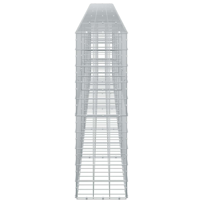Gabion cu Fir de 3,5 mm și Plasă de 10x10 cm 550x30x100 cm - WALTI WALTI