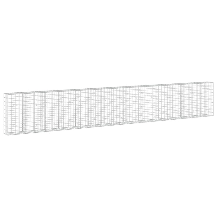 Gabion cu Fir de 3,5 mm și Plasă de 10x10 cm 650x30x100 cm WALTI