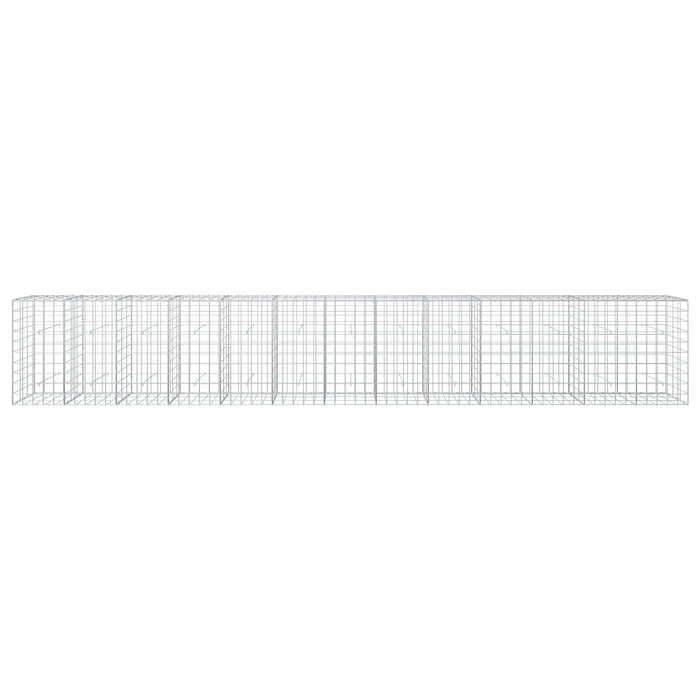 Gabion cu Fir de 3,5 mm și Plasă de 10x10 cm 650x30x100 cm WALTI