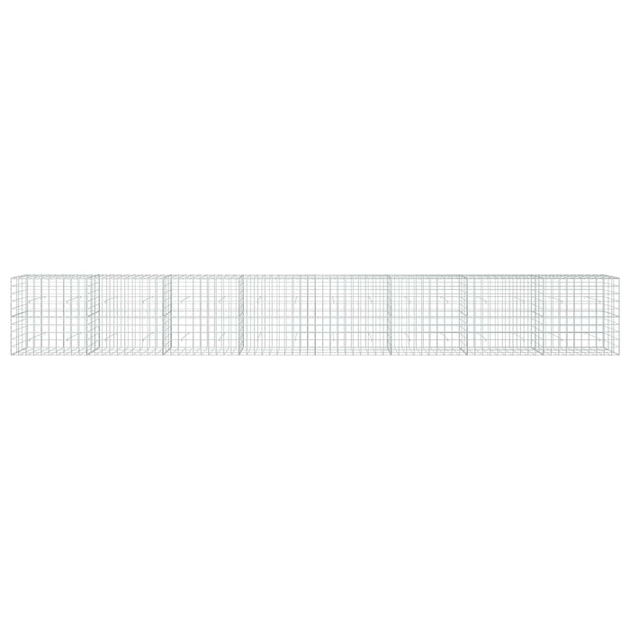 Gabion cu Fir de 3,5 mm și Plasă de 10x10 cm 800x30x100 cm WALTI