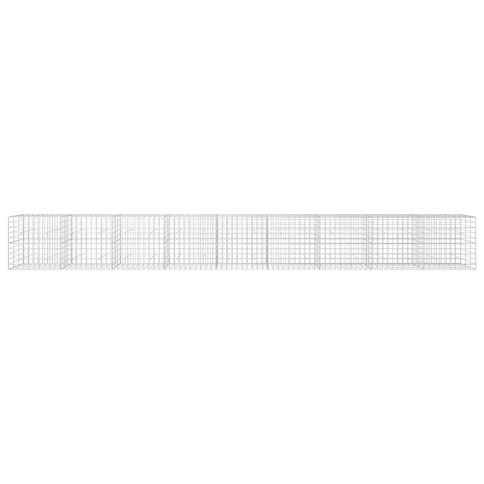 Gabion cu Fir de 3,5 mm și Plasă de 10x10 cm 900x30x100 cm WALTI