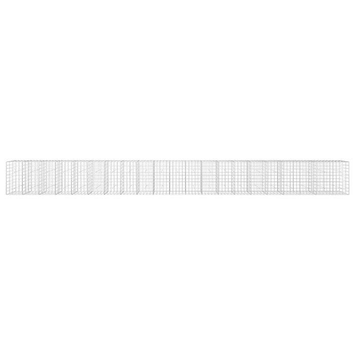 Gabion cu Fir de 3,5 mm și Plasă de 10x10 cm 1050x30x100 cm WALTI