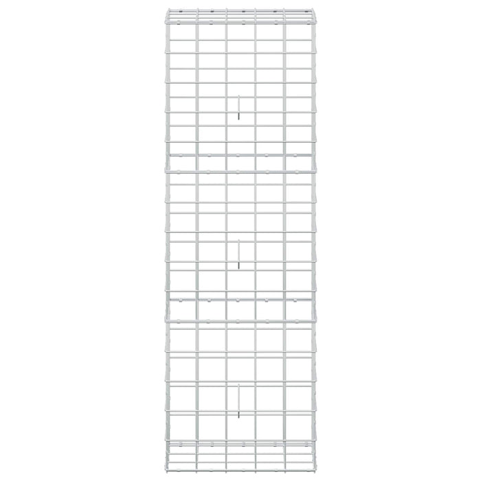 Gabion cu Fir de 3,5 mm și Plasă de 10x10 cm 50x30x150 cm WALTI