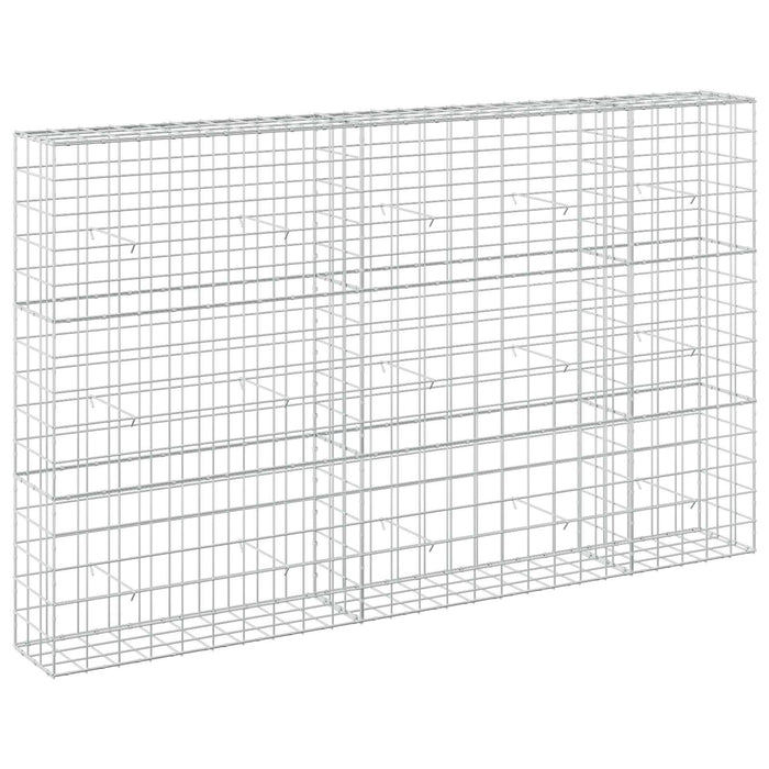 Gabion cu Fir de 3,5 mm și Plasă de 10x10 cm 250x30x150 cm WALTI