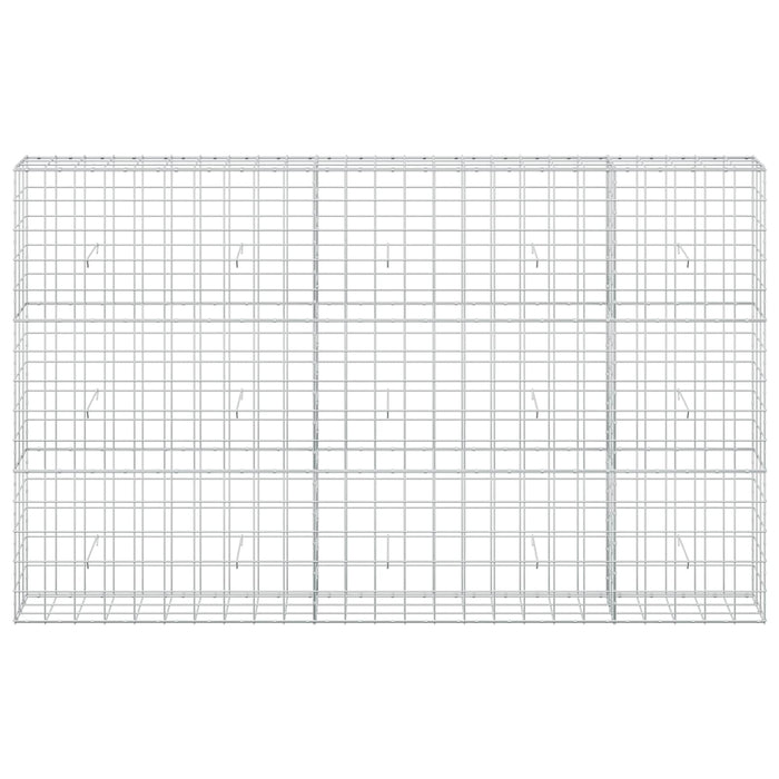 Gabion cu Fir de 3,5 mm și Plasă de 10x10 cm 250x30x150 cm WALTI