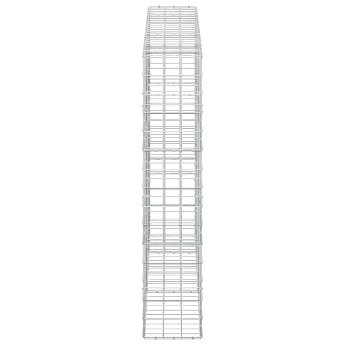 Gabion cu Fir de 3,5 mm și Plasă de 10x10 cm 250x30x150 cm WALTI