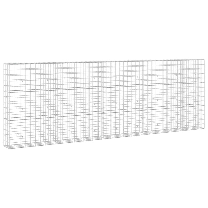 Gabion cu Fir de 3,5 mm și Plasă de 10x10 cm 450x30x150 cm WALTI