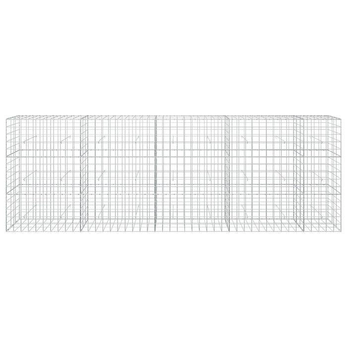 Gabion cu Fir de 3,5 mm și Plasă de 10x10 cm 450x30x150 cm WALTI