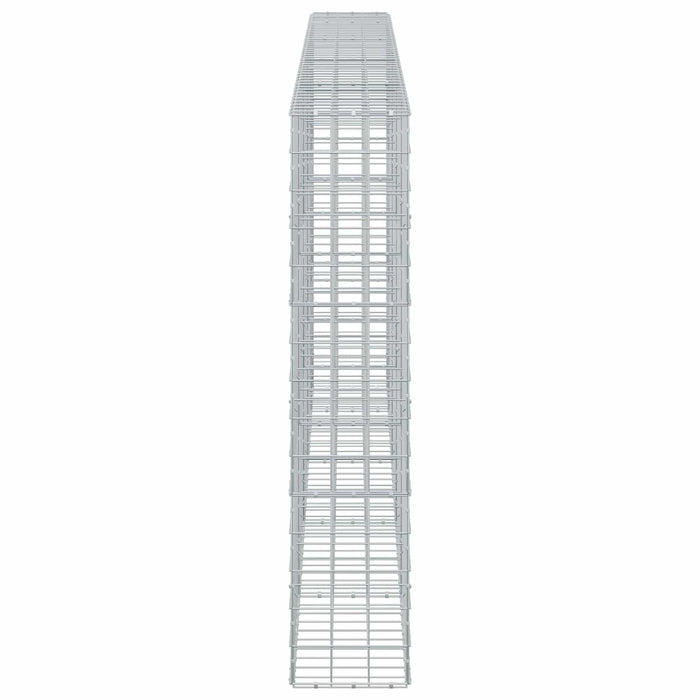 Gabion cu Fir de 3,5 mm și Plasă de 10x10 cm 450x30x150 cm WALTI