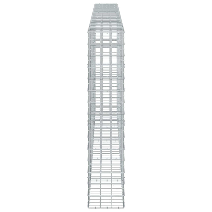 Gabion cu Fir de 3,5 mm și Plasă de 10x10 cm 500x30x150 cm WALTI