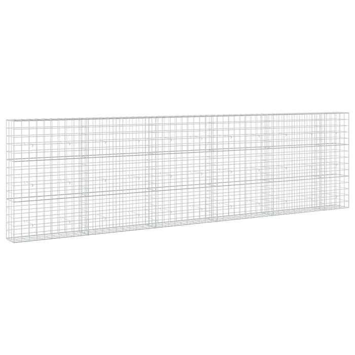 Gabion cu Fir de 3,5 mm și Plasă de 10x10 cm 550x30x150 cm WALTI