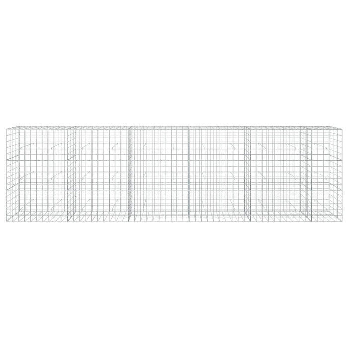 Gabion cu Fir de 3,5 mm și Plasă de 10x10 cm 550x30x150 cm WALTI