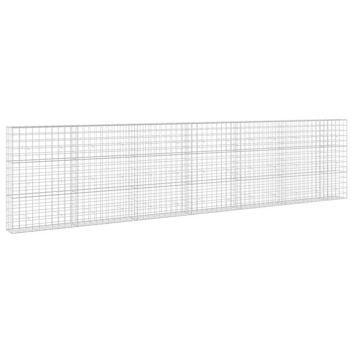 Gabion cu Fir de 3,5 mm și Plasă de 10x10 cm 650x30x150 cm WALTI