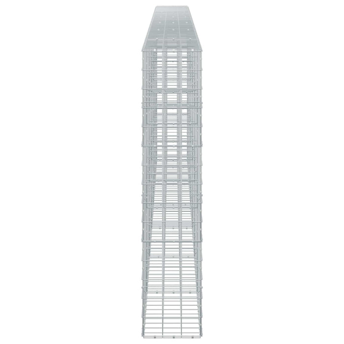 Gabion cu Fir de 3,5 mm și Plasă de 10x10 cm 650x30x150 cm WALTI