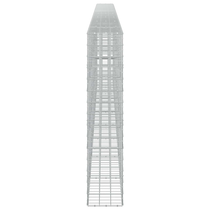 Gabion cu Fir de 3,5 mm și Plasă de 10x10 cm 850x30x150 cm WALTI