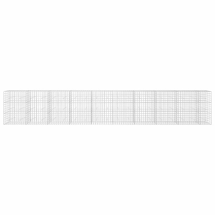 Gabion cu Fir de 3,5 mm și Plasă de 10x10 cm 950x30x150 cm WALTI