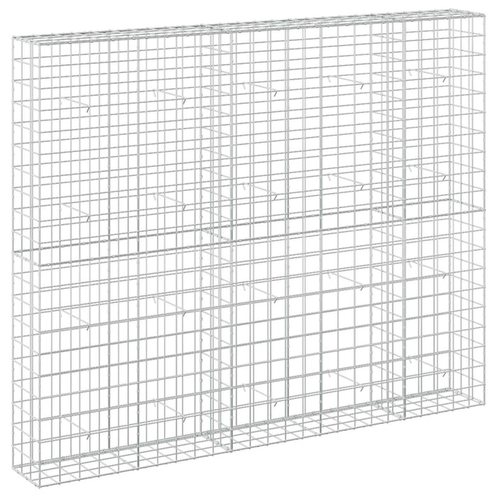Gabion cu Fir de 3,5 mm și Plasă de 10x10 cm 250x30x200 cm WALTI