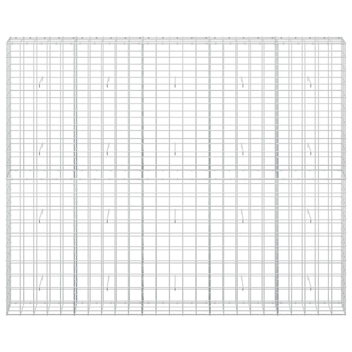 Gabion cu Fir de 3,5 mm și Plasă de 10x10 cm 250x30x200 cm WALTI