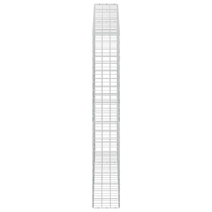 Gabion cu Fir de 3,5 mm și Plasă de 10x10 cm 250x30x200 cm WALTI