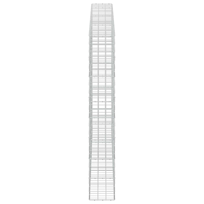 Gabion cu Fir de 3,5 mm și Plasă de 10x10 cm 350x30x200 cm - WALTI WALTI