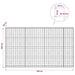 Gabion cu Fir de 3,5 mm și Plasă de 10x10 cm 350x30x200 cm - WALTI WALTI