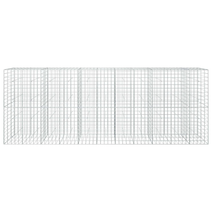 Gabion cu Fir de 3,5 mm și Plasă de 10x10 cm 550x30x200 cm WALTI