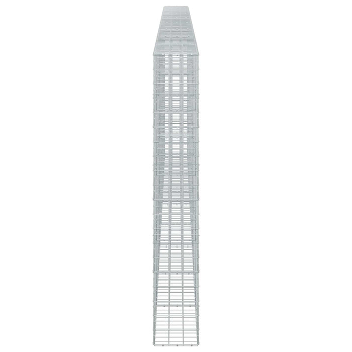 Gabion cu Fir de 3,5 mm și Plasă de 10x10 cm 800x30x200 cm WALTI
