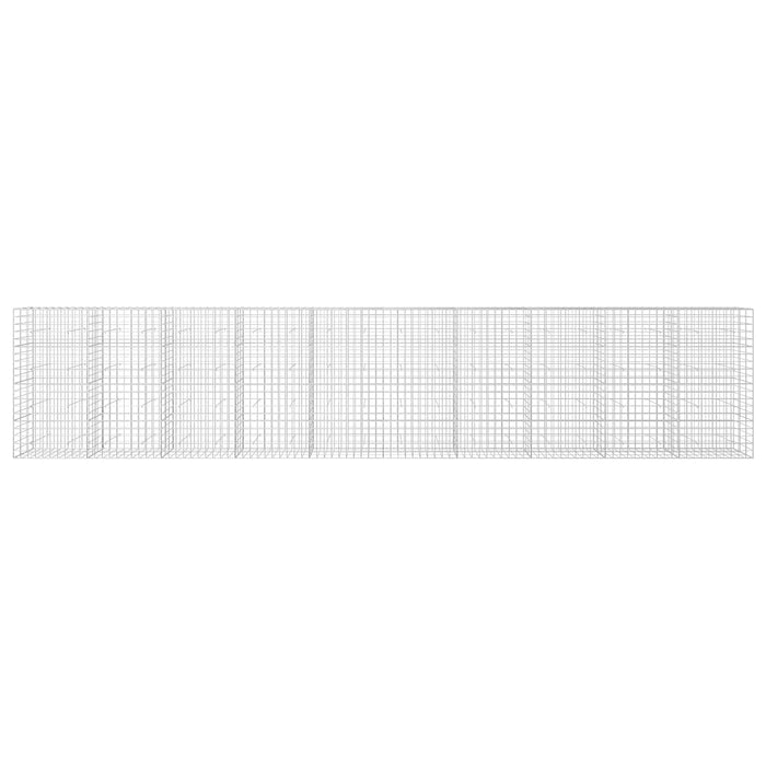 Gabion cu Fir de 3,5 mm și Plasă de 10x10 cm 1000x30x200 cm WALTI