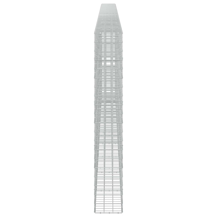 Gabion cu Fir de 3,5 mm și Plasă de 10x10 cm 1000x30x200 cm WALTI