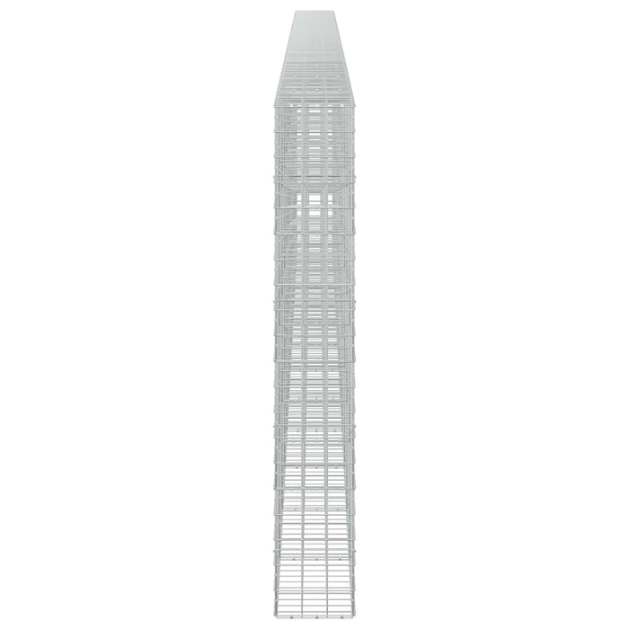 Gabion cu Fir de 3,5 mm și Plasă de 10x10 cm 1200x30x200 cm WALTI