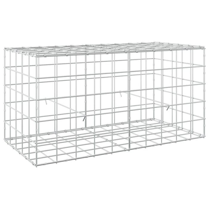 Gabion cu Fir de 3,5 mm și Plasă de 10x10 cm 100x50x50 cm WALTI