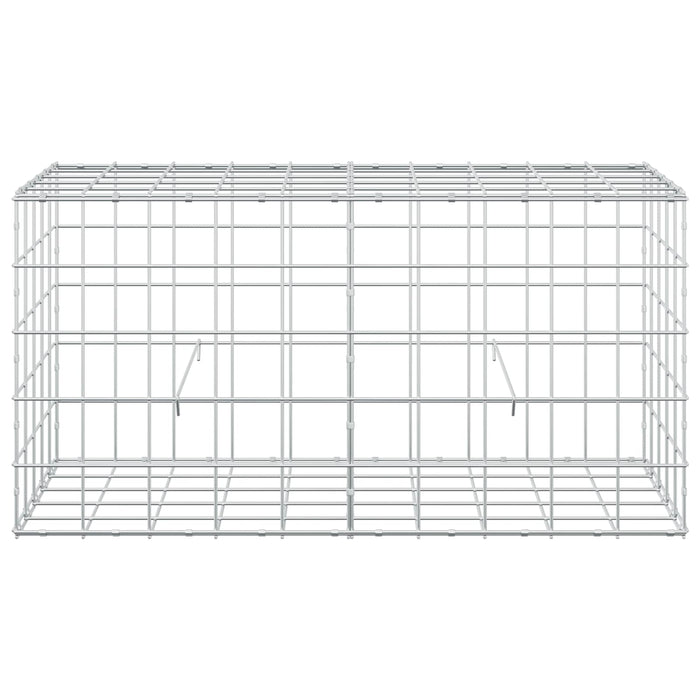 Gabion cu Fir de 3,5 mm și Plasă de 10x10 cm 100x50x50 cm WALTI