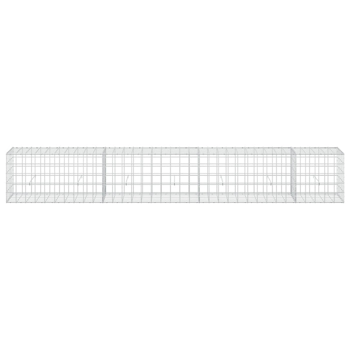Gabion cu Fir de 3,5 mm și Plasă de 10x10 cm 350x50x50 cm WALTI