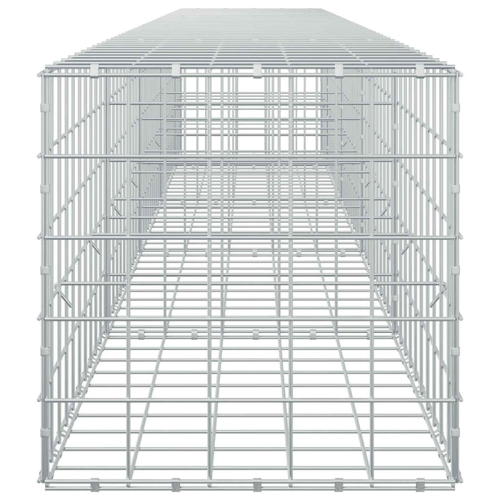 Gabion cu Fir de 3,5 mm și Plasă de 10x10 cm 450x50x50 cm WALTI