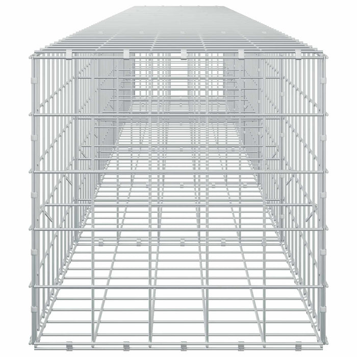 Gabion cu Fir de 3,5 mm și Plasă de 10x10 cm 550x50x50 cm WALTI