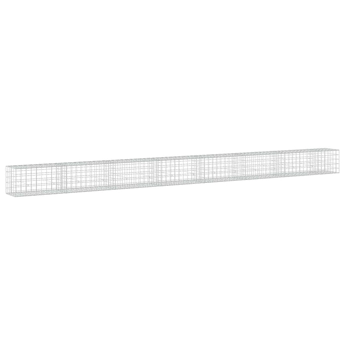 Gabion cu Fir de 3,5 mm și Plasă de 10x10 cm 750x50x50 cm WALTI