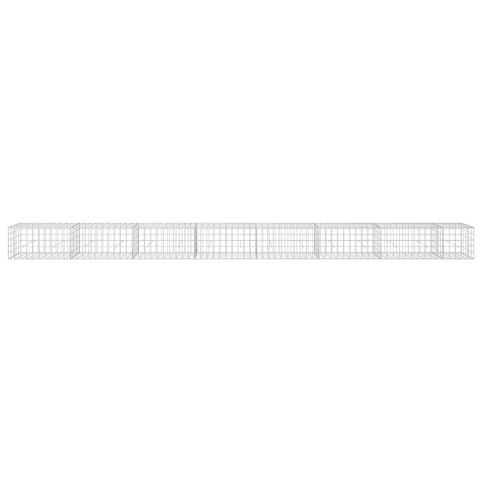 Gabion cu Fir de 3,5 mm și Plasă de 10x10 cm 750x50x50 cm WALTI