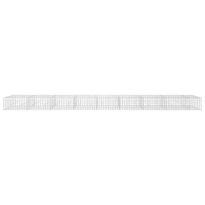 Gabion cu Fir de 3,5 mm și Plasă de 10x10 cm 850x50x50 cm WALTI